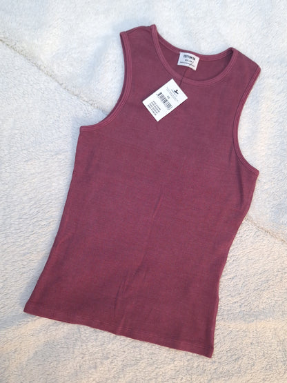 Cotton On The One Organic Rib Racer Tank