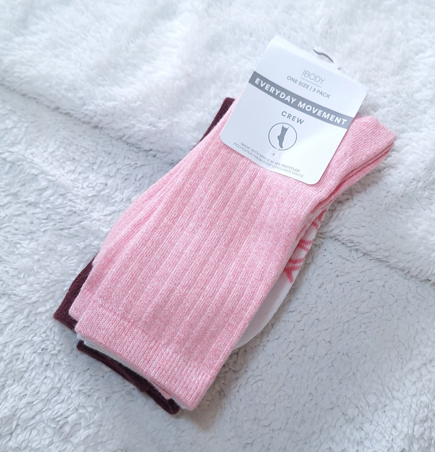 Cotton On Body 3pack Crew Socks