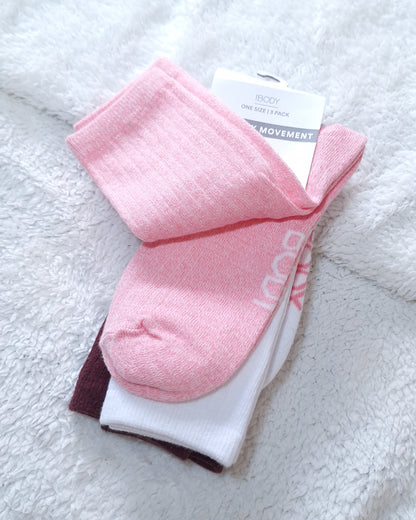 Cotton On Body 3pack Crew Socks