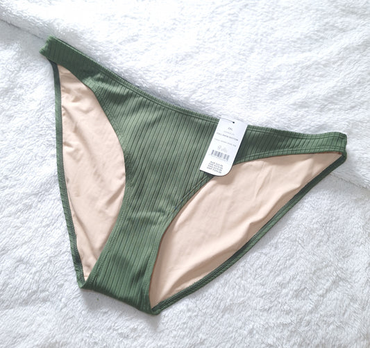 Cotton On Full Bikini Bottom  Colour: Khaki Wide Rib