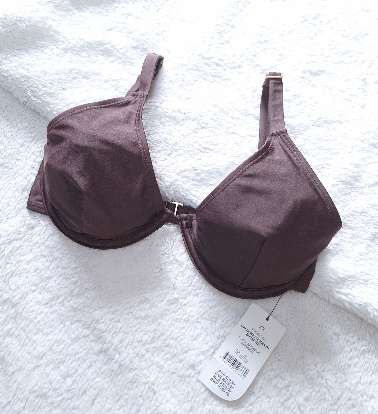 Cotton On Balconette Bra D+ Bikini Top