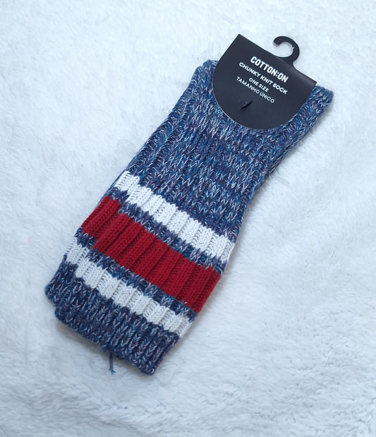 Cotton On Chunky Knit Sock