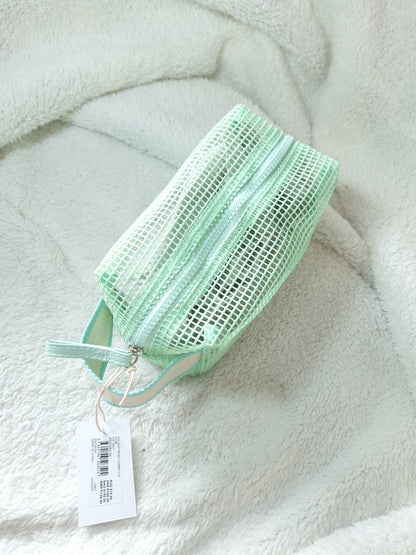 Cotton On Hoilday Mesh Cosmetic Case  Colour: Mint