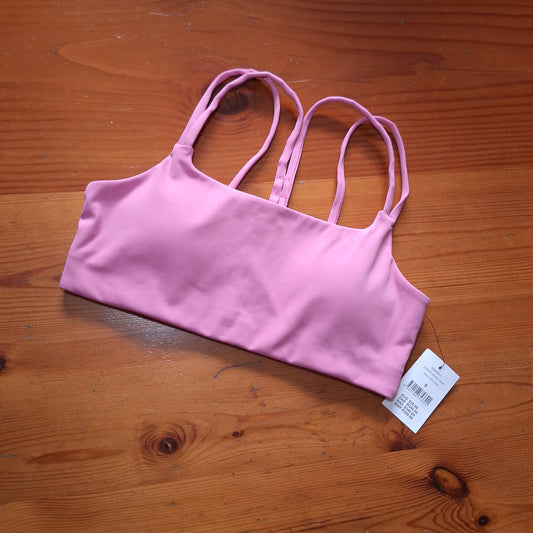 Cotton On Strappy Sports Crop Colour: Pink Icing