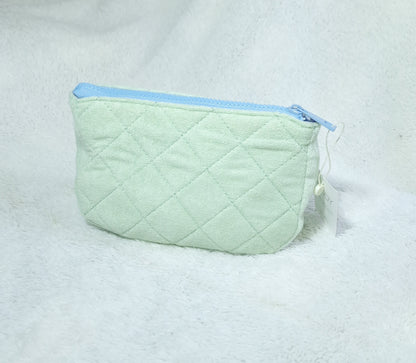 Cotton On Body Make up Bag  Colour: Pale Mint Terry