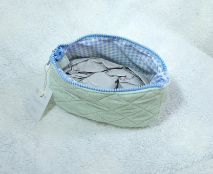 Cotton On Body Make up Bag  Colour: Pale Mint Terry